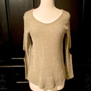 4 for $20 Peppermint small tan sweater.